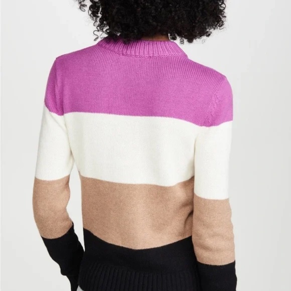 Shopbop wide stripe sweater L New - Picture 10 of 16